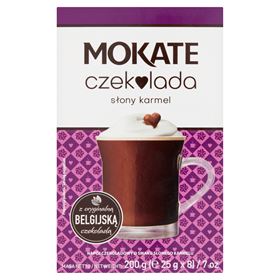 MOKATE SCHOKOLADE SALZKARAMELL 200 G 12 ST