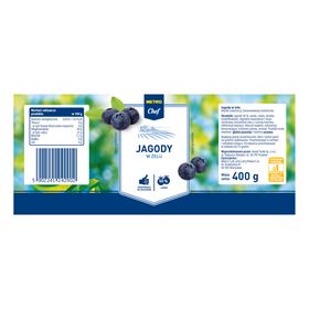 METRO CHEF BEEREN IN GEL 400 G