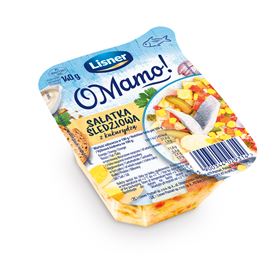 LISNER O MAMA! Heringssalat mit Mais 140 g