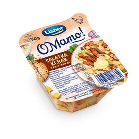 LISNER O MAMA! KEBAB-SALAT MIT HÜHNCHEN 140 G