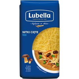LUBELLA NUDELN GESCHNITTENE FÄDEN 400 G 18 STÜCK