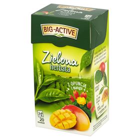 GROSSAKTIVER GRÜNER TEE MIT OPUNTIUM UND MANGO 34 G