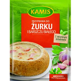 KAMIS-GEWÜRZ FÜR SAUEREN ROGGEN UND WEISSEN BORSCH 25 G 20 STÜCK