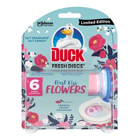 DUCK FIRST KISS FLOWERS GELPUCK FÜR TOILETTEN 36 ML