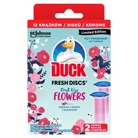DUCK DISCS FIRST KISS FLOWERS WC-GEL 72 ML