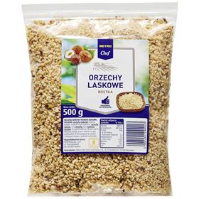 METRO CHEF HASELNUSSWÜRFEL 500 G
