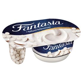 FANTASIA CREME-JOGURT MIT KOKOSNUSS-MÜSSEKUGELN 98 G