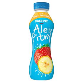 DANONE ALE TRINKMILCHPRODUKT GESCHMACK ERDBEERE BANANE 270 G 6 STÜCK