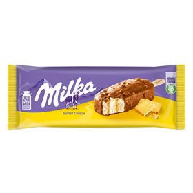 MILKA BUTTER-VANILLE-EIS MIT BUTTERKEKSE FÜLLUNG 90 ML 20 STÜCK