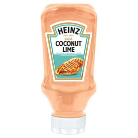 HEINZ KOKOSNUSS-SALSA MIT LIMETTE FÜR HUHN 220 ML 8 STÜCK