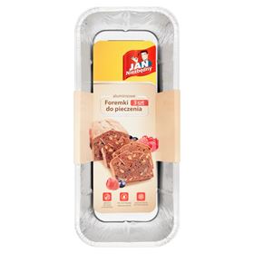 JAN NIEZBĘDNY ALUMINIUM-KUCHENFORM 3 STÜCK