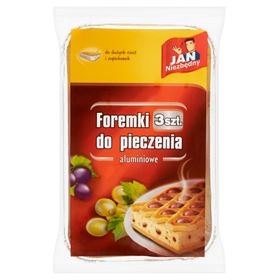 JAN NIEZBĘDNY ALUMINIUM-BACKFORMEN 3 STÜCK