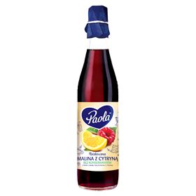 PAOLA HIMBEERSIRUP MIT ZITRONE 430 ML 9 STÜCK