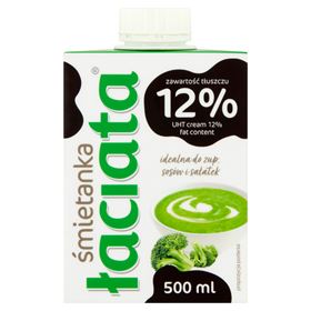 ŁACIATA UHT-CREME 12 % 500 ML 8 STK