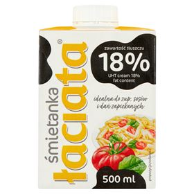ŁACIATA UHT-CREME 18 % 500 ML 8 STK