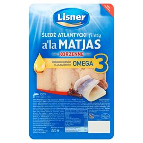 LISNER ATLANTIKFILETS A'LA MAJAS WÜRZIG 220 G