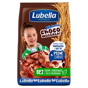 LUBELLA MLEKOŁAKI SCHOKOLADEN-Müslischalen SCHALEN MIT SCHOKOLADENGESCHMACK 250 G