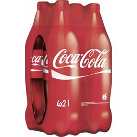 COCA-COLA CARBON DRINK 2 L 4 STÜCK