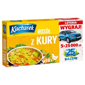 KUCHAREK HÜHNERBRÜHE 180 G (18 WÜRFEL)