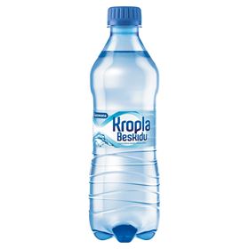 DROP BESKID NATÜRLICHES SPRITZENDES MINERALWASSER 500 ML 12 STK