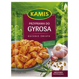 KAMIS KUCHNIE ŚWIATA GEWÜRZ FÜR GYROS GEWÜRZMISCHUNG 30 G