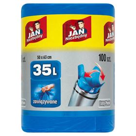 JAN NIEZBĘDŹNY EASY-PACK-ABFALLSÄCKE 35 L 100 ST