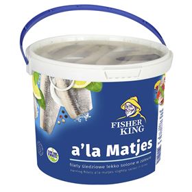 CONTIMAX HERINGSFILETS A'LA MATIES, LEICHT IN SALZE 3/2 KG GESALZT