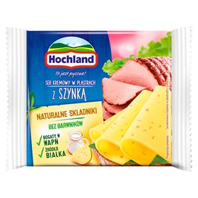 HOCHLAND SCHEIBENFRISCHKÄSE MIT SCHINKEN 130 G