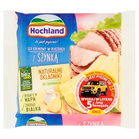 HOCHLAND SCHEIBENFRISCHKÄSE MIT SCHINKEN 130 G 10 STÜCK