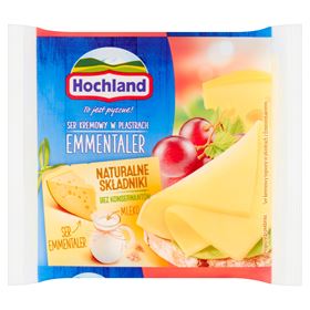 HOCHLAND FRISCH-EMMENTALER-KÄSE IN SCHEIBEN 130 G 10 STÜCK