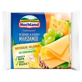 HOCHLAND MAASDAMER FRISCHKÄSE IN SCHEIBEN 130 G
