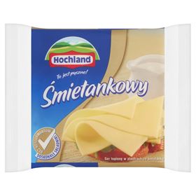 HOCHLAND FRISCHKÄSE MIT SAHNE IN SCHEIBEN 130 G 10 STÜCK