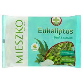 MIESZKO EUKALYPTUS-HARTKARAMELL MIT EUKALYPTUS- UND MINZÖL 1 KG