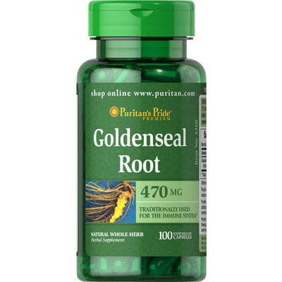Gelbwurzel 470 mg Gelbwurzel 100 Kapseln PURITAN'S PRIDE