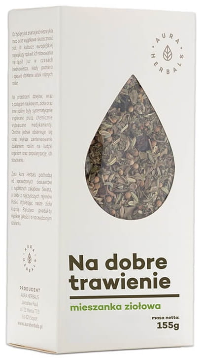 Tee für eine gute Verdauung, Kräutermischung 155g AURA HERBALS