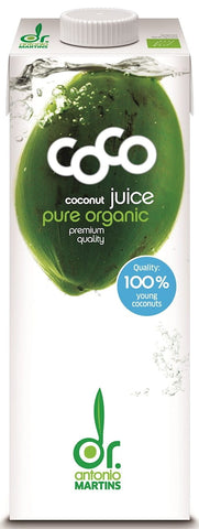 Natürliches Kokoswasser BIO 1000 ml - COCO (DR. MARTINS)