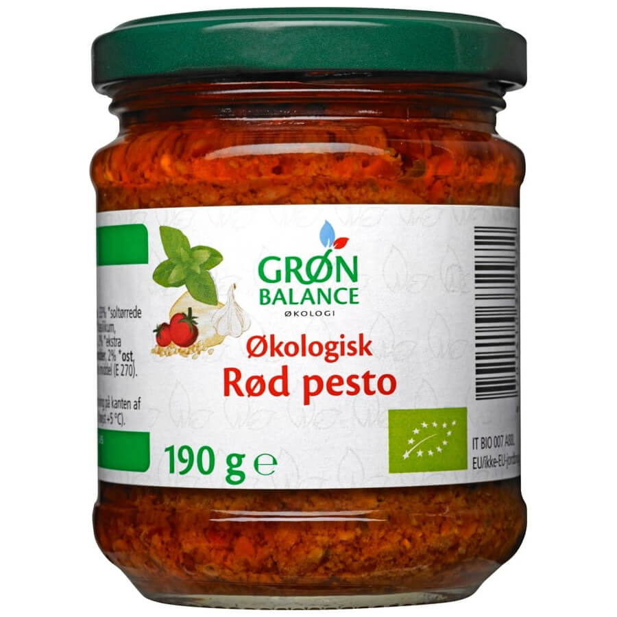 Tomatenpesto mit Cashewnüssen BIO 190 g - GRON BALANCE
