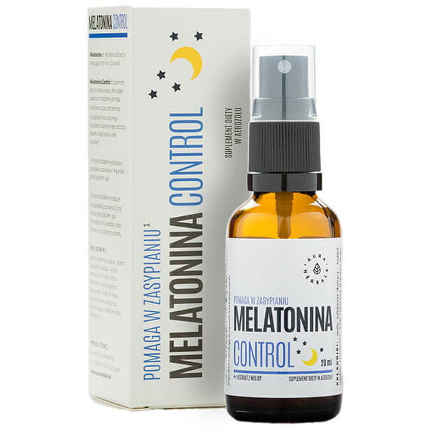 Melatoninkontrolle 120 mg + Zitronenmelissenextrakt 20 ml AURA HERBALS