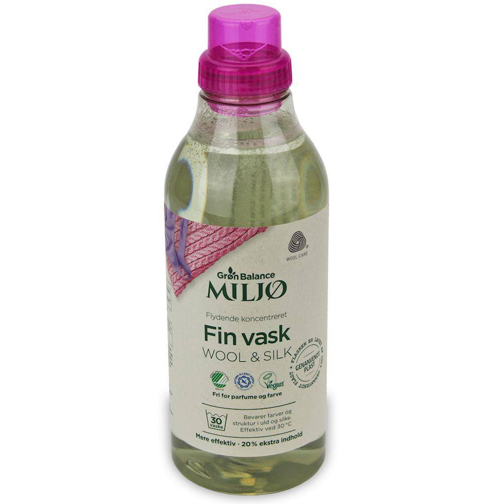 Waschmittel für Woll- und Seidenstoffe 900 ml - GRON BALANCE - Biolaboratorium
